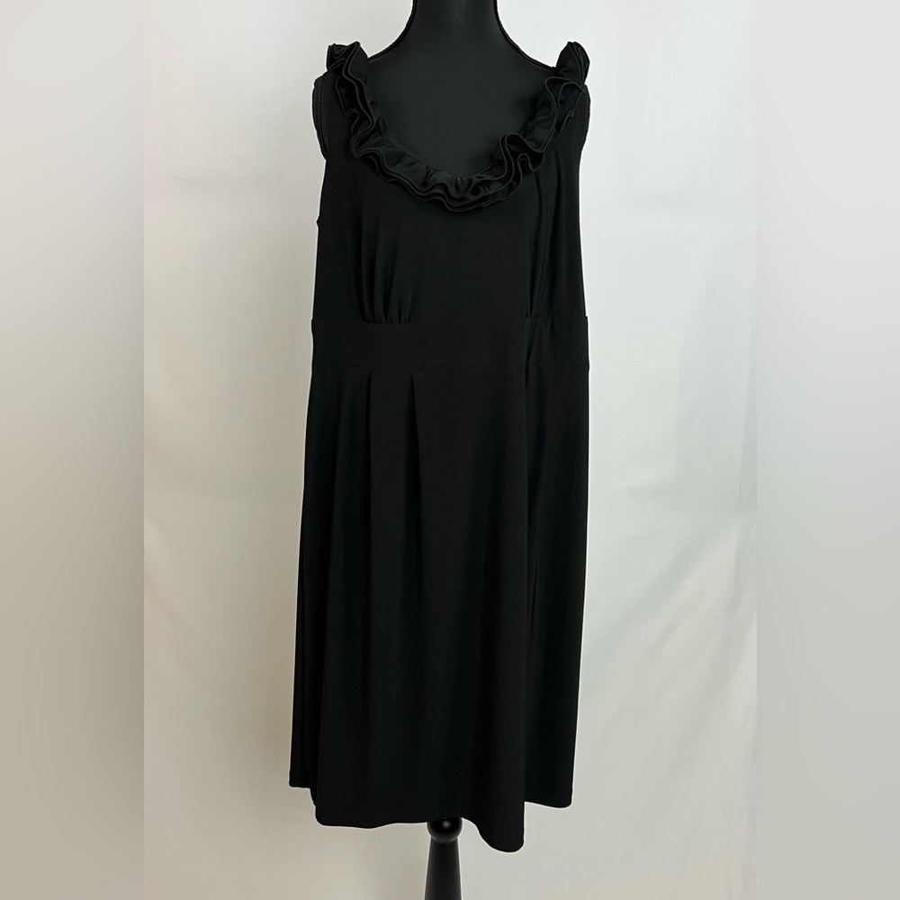 NWT Lane Bryant Black Sleeveless Dress